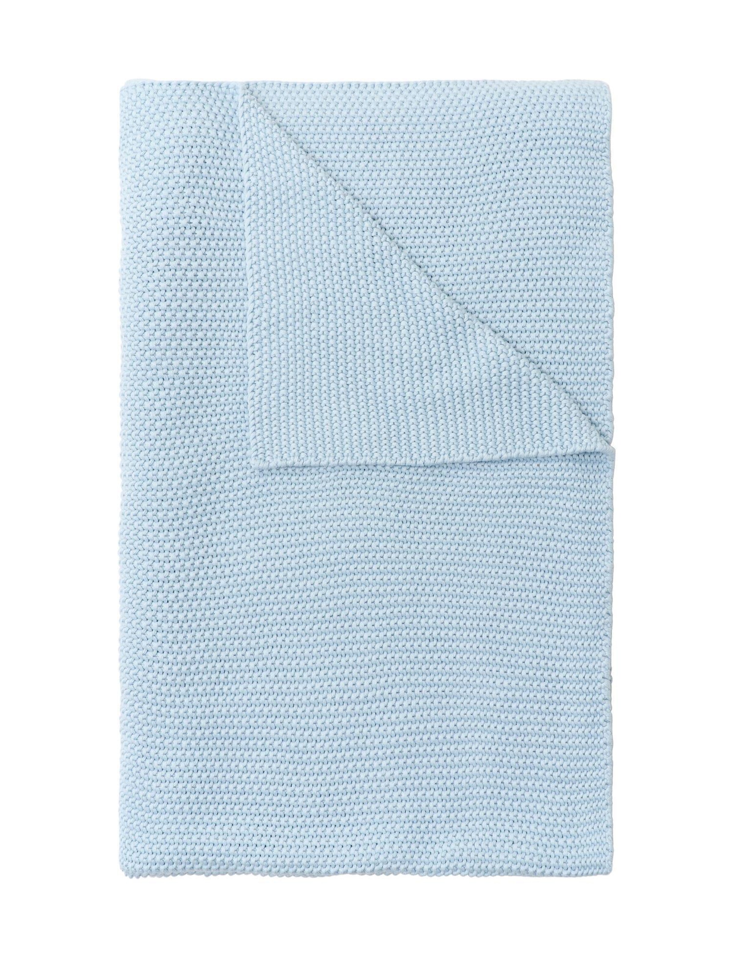 Marc O'Polo Blankets ' Nordic' in Blue: front