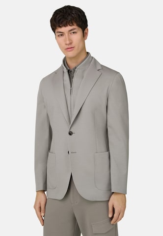 Coupe regular Veste de costume 'B Tech' Boggi Milano en gris : devant