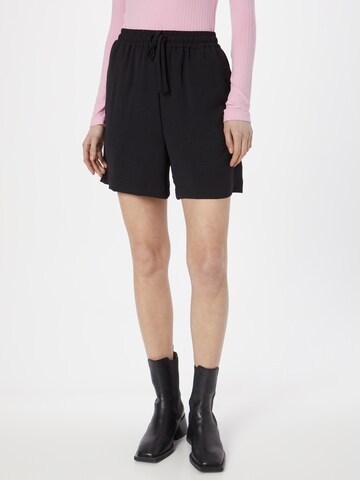 ABOUT YOU Loosefit Shorts 'Jessie' in Schwarz: predná strana