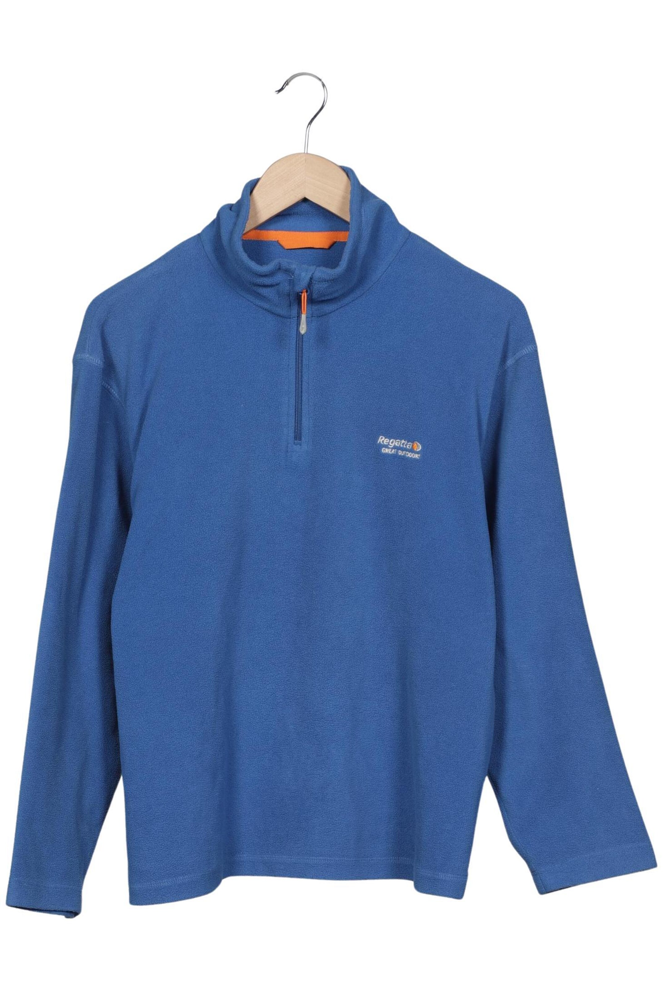 REGATTA Sweatshirt & Zip-Up Hoodie in M-L in Blue: front
