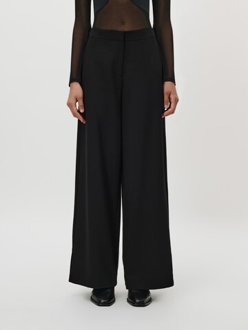 LeGer by Lena Gercke Широкий Штаны 'Therese' в Черный: спереди
