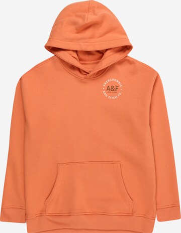 Sweat Abercrombie & Fitch en orange : devant