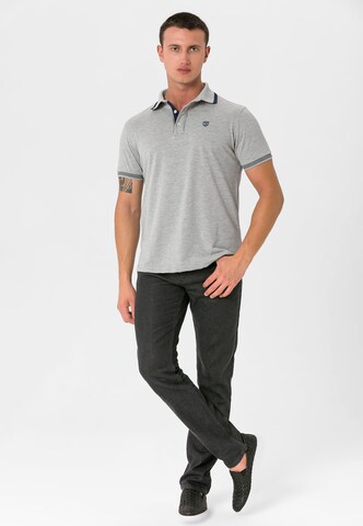 Jimmy Sanders Poloshirt in Grau