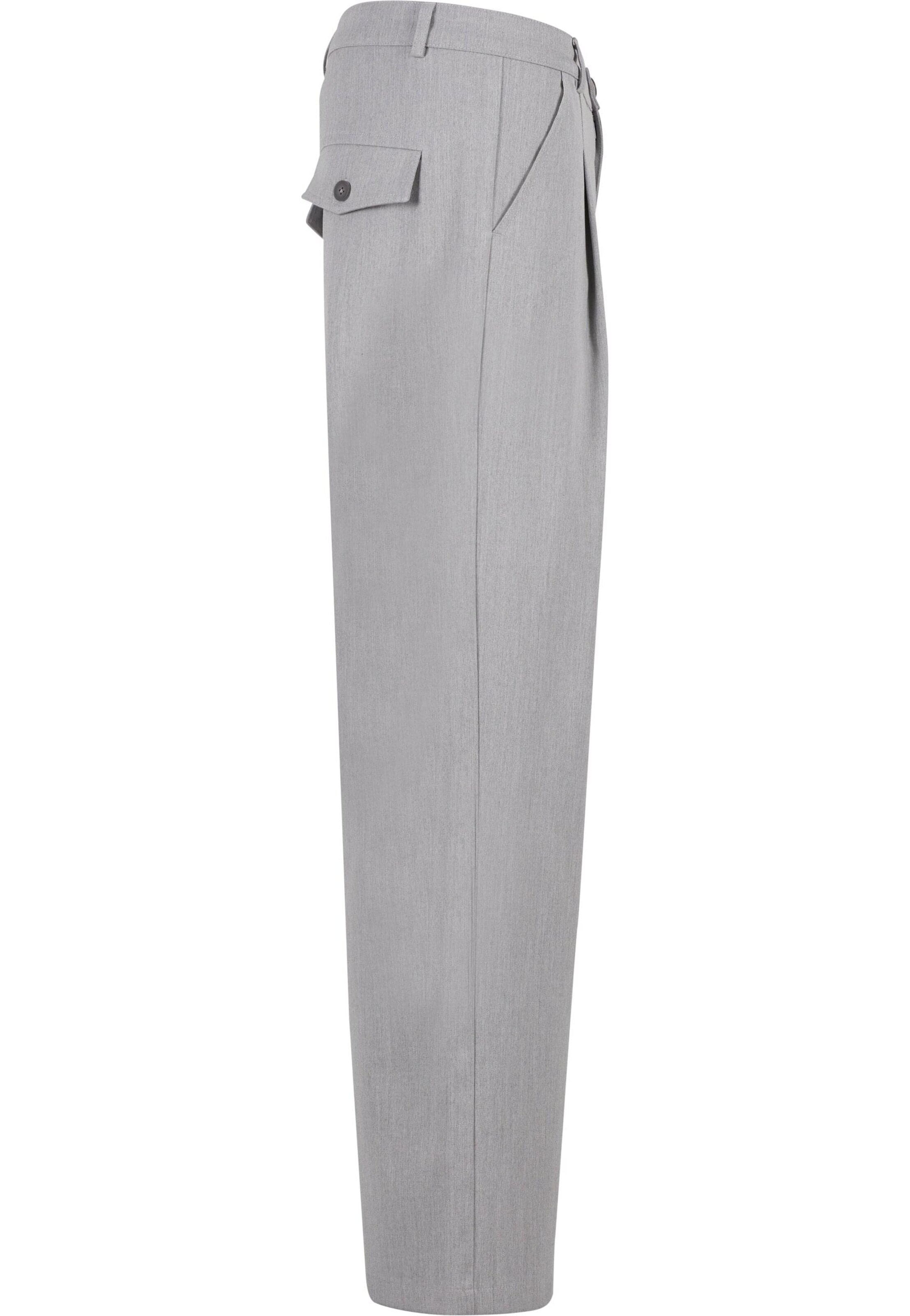 2Y Studios Loosefit Bandplooibroek 'Tahlo' in Grijs