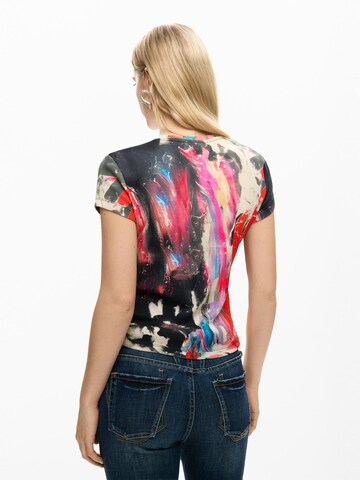 Desigual - Camisa em mistura de cores