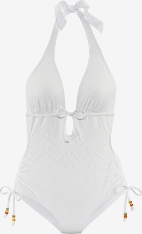 Costume intero di LASCANA in bianco: frontale