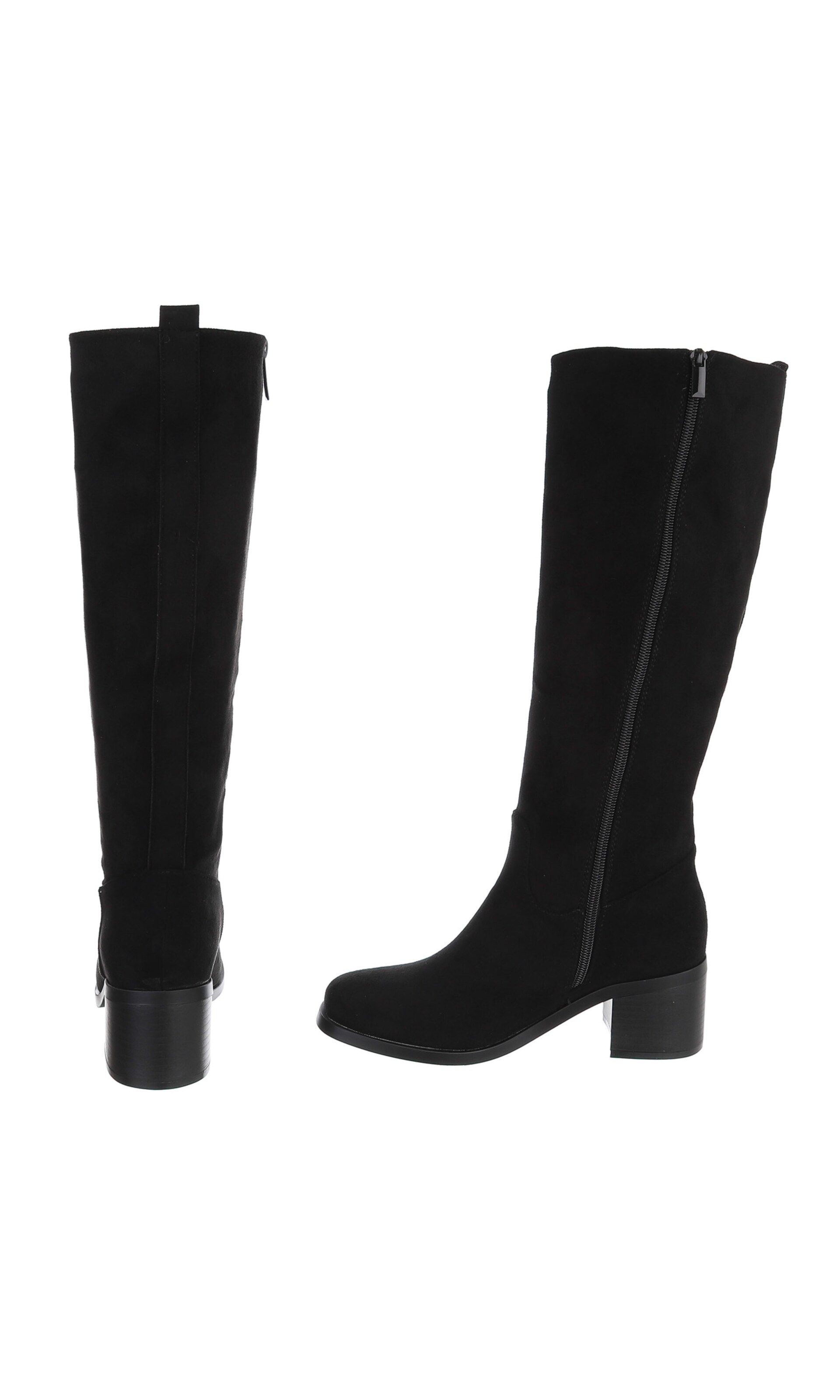 Ital-Design Stiefel in Schwarz