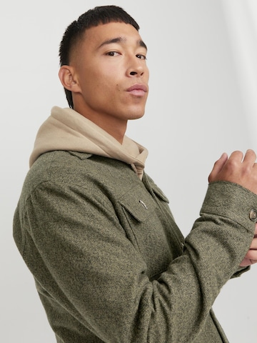 JACK & JONES Comfort fit Between-Season Jacket 'Darren' in Green