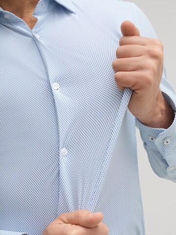 Coupe slim Chemise ' Travel Pit ' JOOP! en bleu