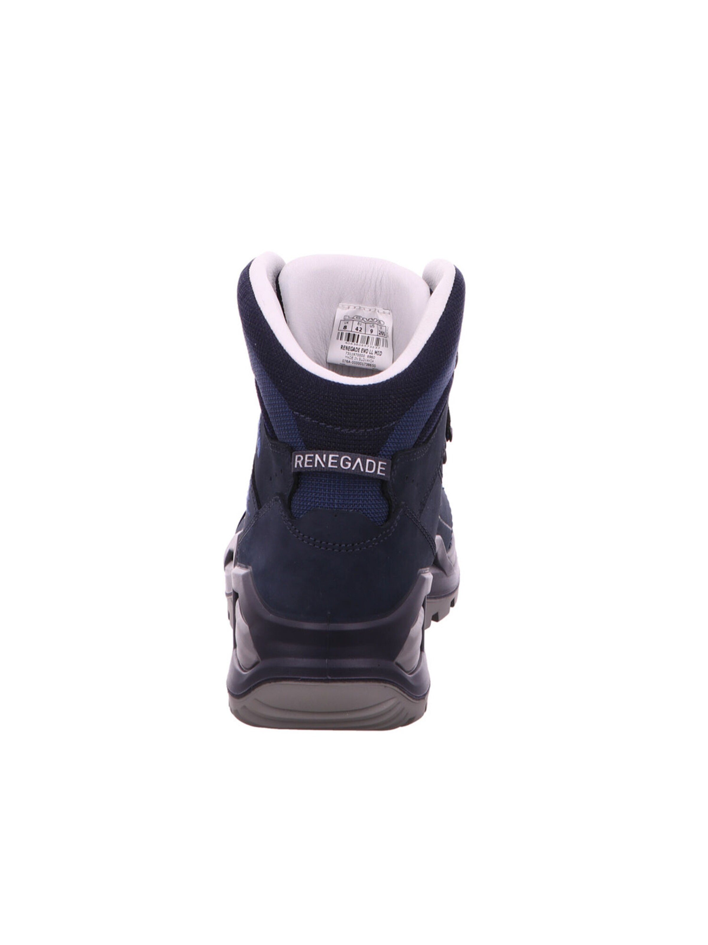 LOWA Boots 'RENEGADE EVO LL MID' in Blue