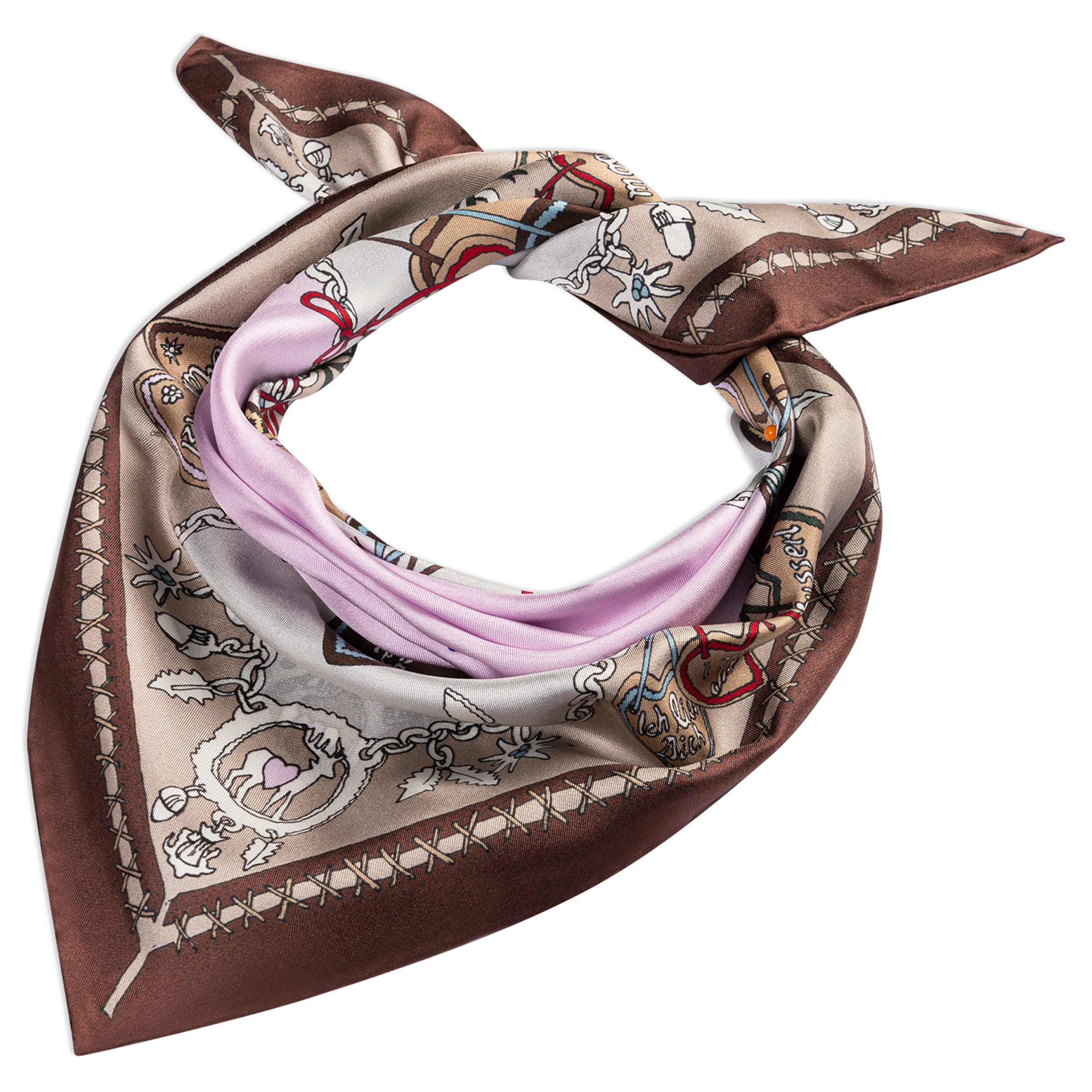 Roeckl Wrap ' ANNI ' in Brown: front