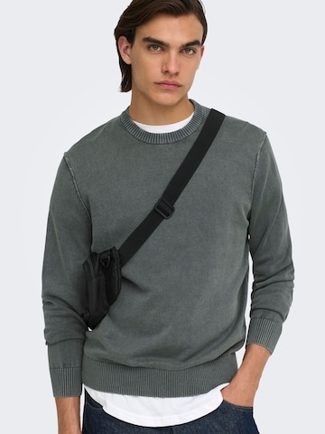 Only & Sons Pullover 'ONSGarson' in Grün