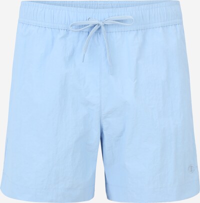 Pantaloncini da bagno Champion Authentic Athletic Apparel di colore blu chiaro, Visualizzazione prodotti
