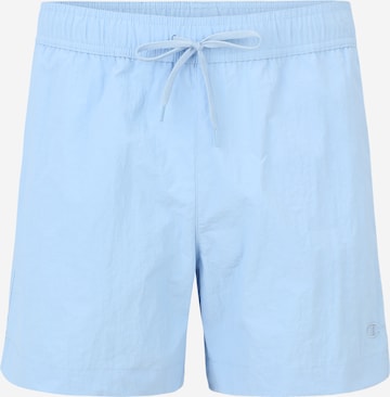 Champion Authentic Athletic Apparel Kratke kopalne hlače | modra barva: sprednja stran