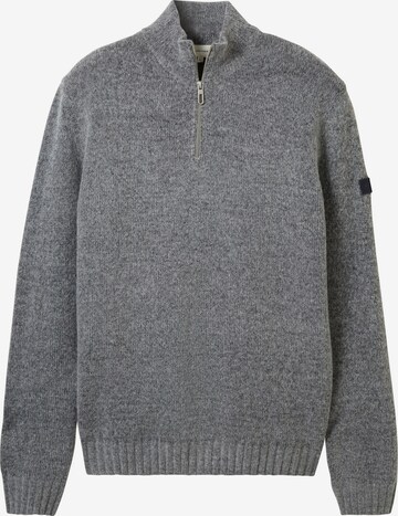 TOM TAILOR Sweater in Grey: front