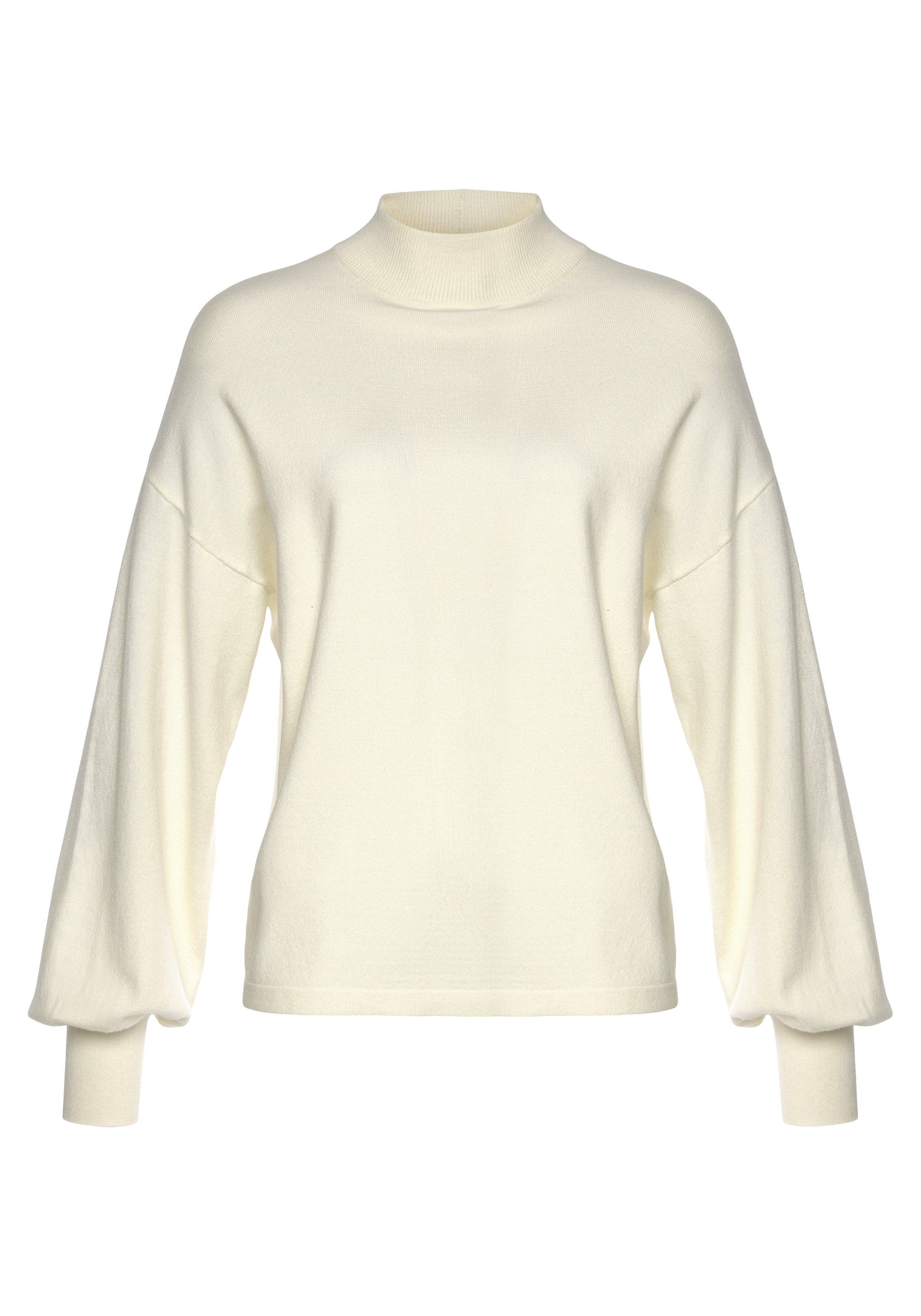 YZDj7 Odzież LASCANA Sweter w kolorze Białym 