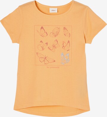 s.Oliver Shirt in Orange: front