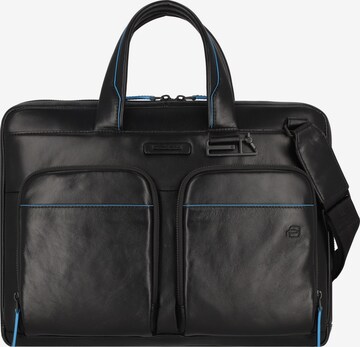 Piquadro Document Bag in Black: front