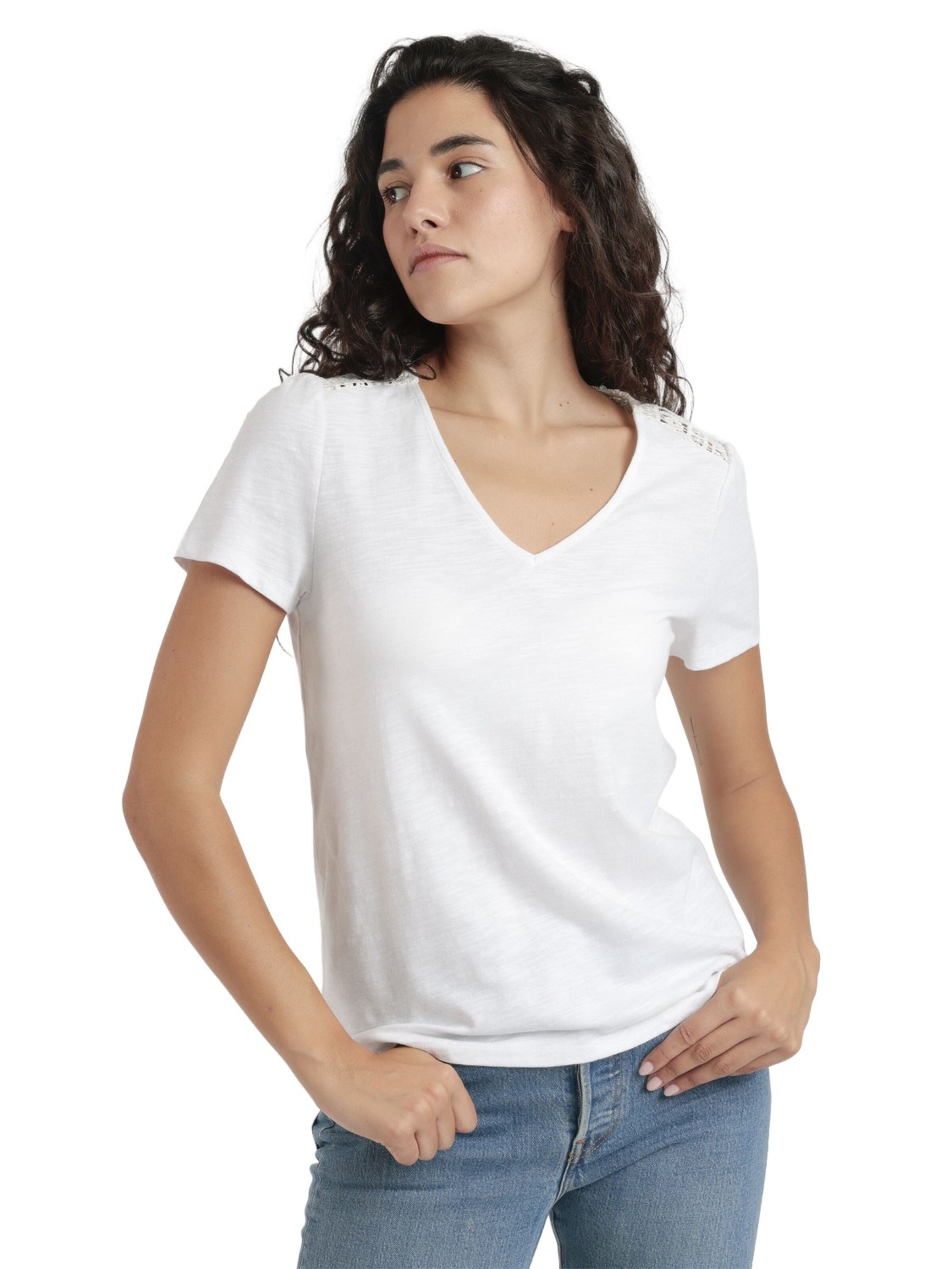 admas - Top en blanco: frente
