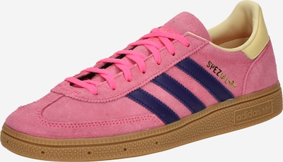 ADIDAS ORIGINALS Matalavartiset tennarit 'Handball Spezial' värissä laivastonsininen / vaaleankeltainen / kulta / vaaleanpunainen, Tuotenäkymä