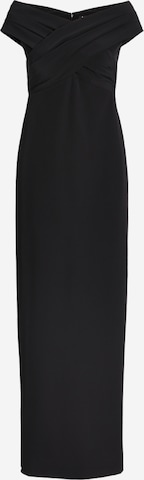 Rochie de seară de la Lauren Ralph Lauren pe negru: față