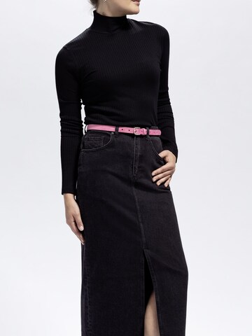 Tamaris Belt ' Essential Classics ' in Pink: front