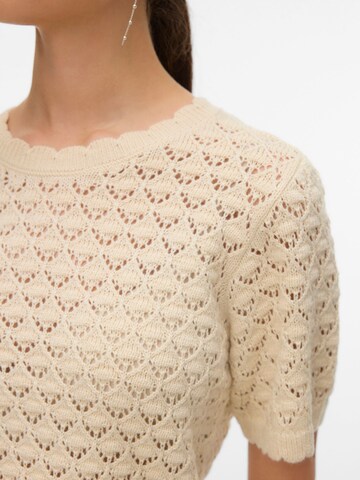 VERO MODA Shirt 'VMJaqueline' in Beige