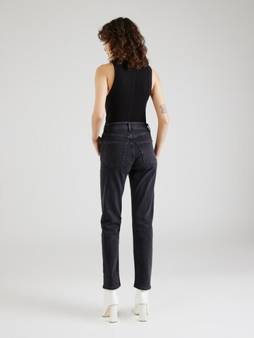 Regular Jean 'IRIS' KnowledgeCotton Apparel en noir