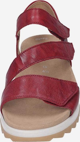 GABOR Sandale in Rot