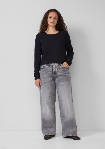 QS Shirt in Zwart