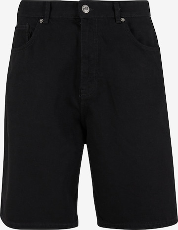 Loosefit Jean DEF en noir : devant