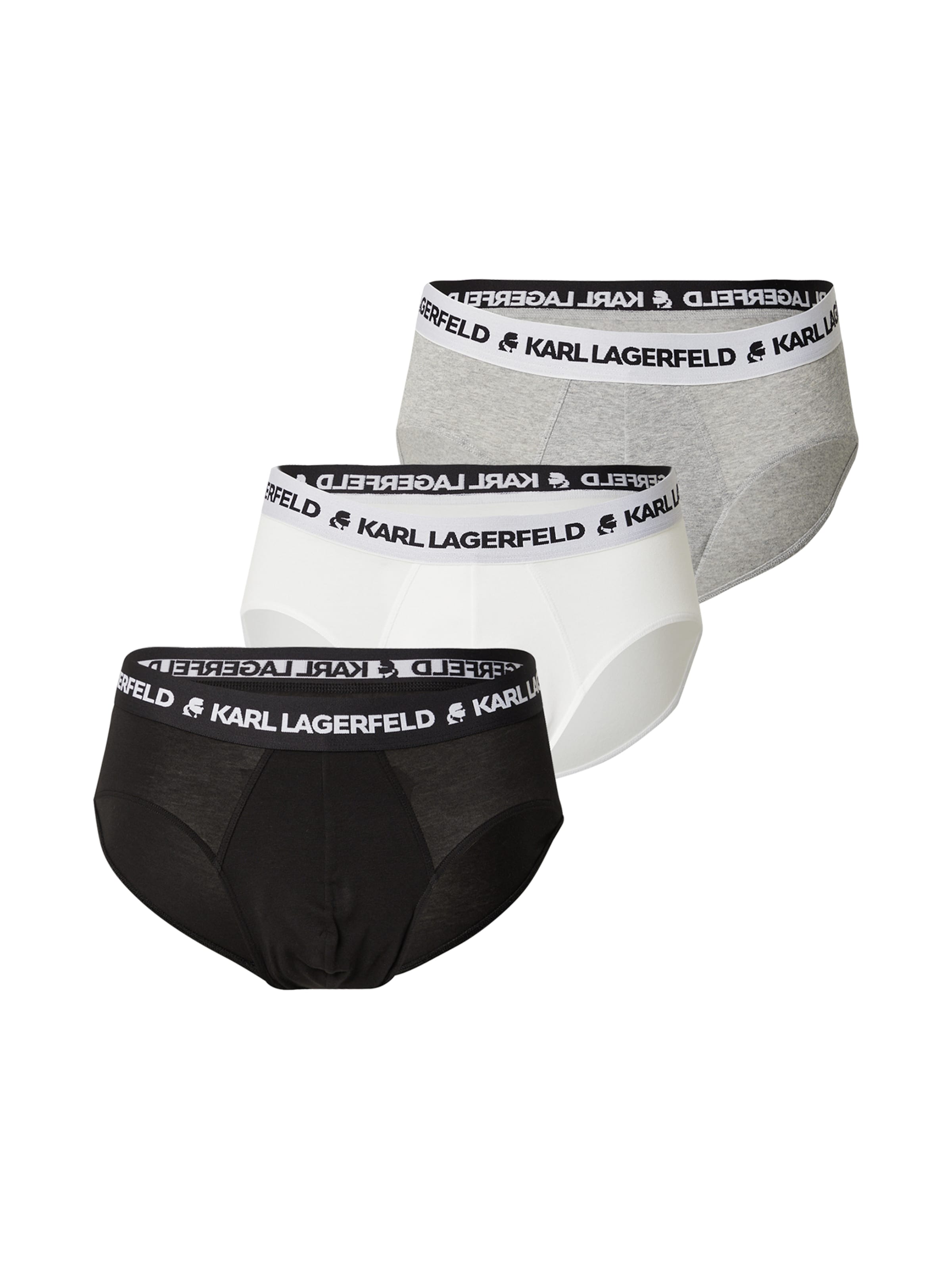 Karl Lagerfeld Трусы-слипы в Серый: спереди