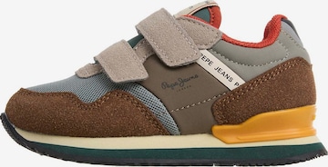 Sneaker 'London Essence' di Pepe Jeans in marrone: frontale