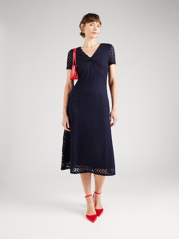 s.Oliver BLACK LABEL Jurk in Blauw: voorkant