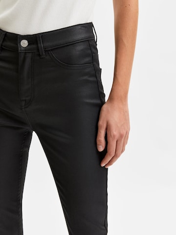 SELECTED FEMME Skinny Jeggings 'Gaiamaya' in Zwart