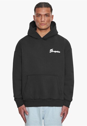 Dropsize - Sudadera en negro: frente