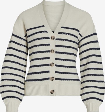 VILA Knit Cardigan in Beige: front