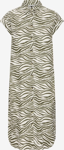 Robe-chemise 'BYAlakka' b.young en beige : devant