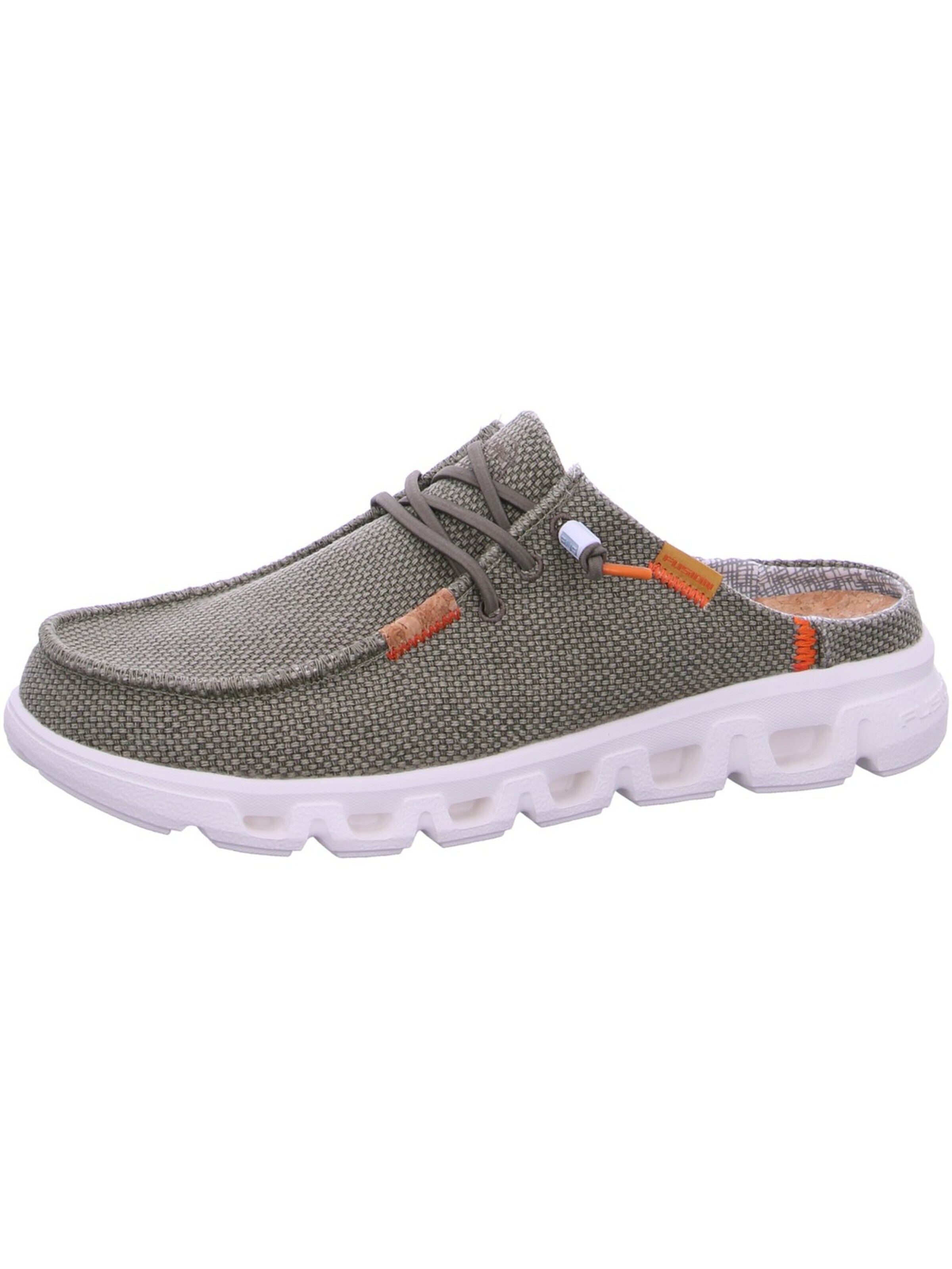 Fusion Hausschuh 'Fusion Slipper Grün'‌‌‌ in Grün: Vorderseite