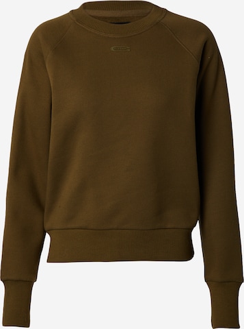 Sweat-shirt G-Star RAW en vert : devant