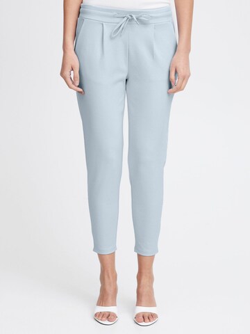 ICHI - Slimfit Calças 'IHKate' em azul: frente