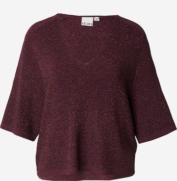 Pull-over 'IH CODY' ICHI en violet : devant