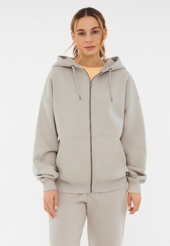 Johnny Urban Sweat jacket 'Caleb' in Beige: front