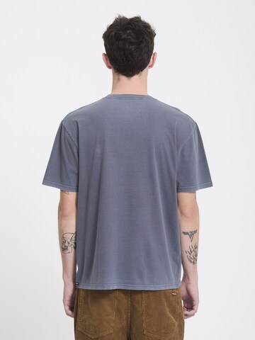 Volcom T-Shirt 'SOLID STONE' in Blau