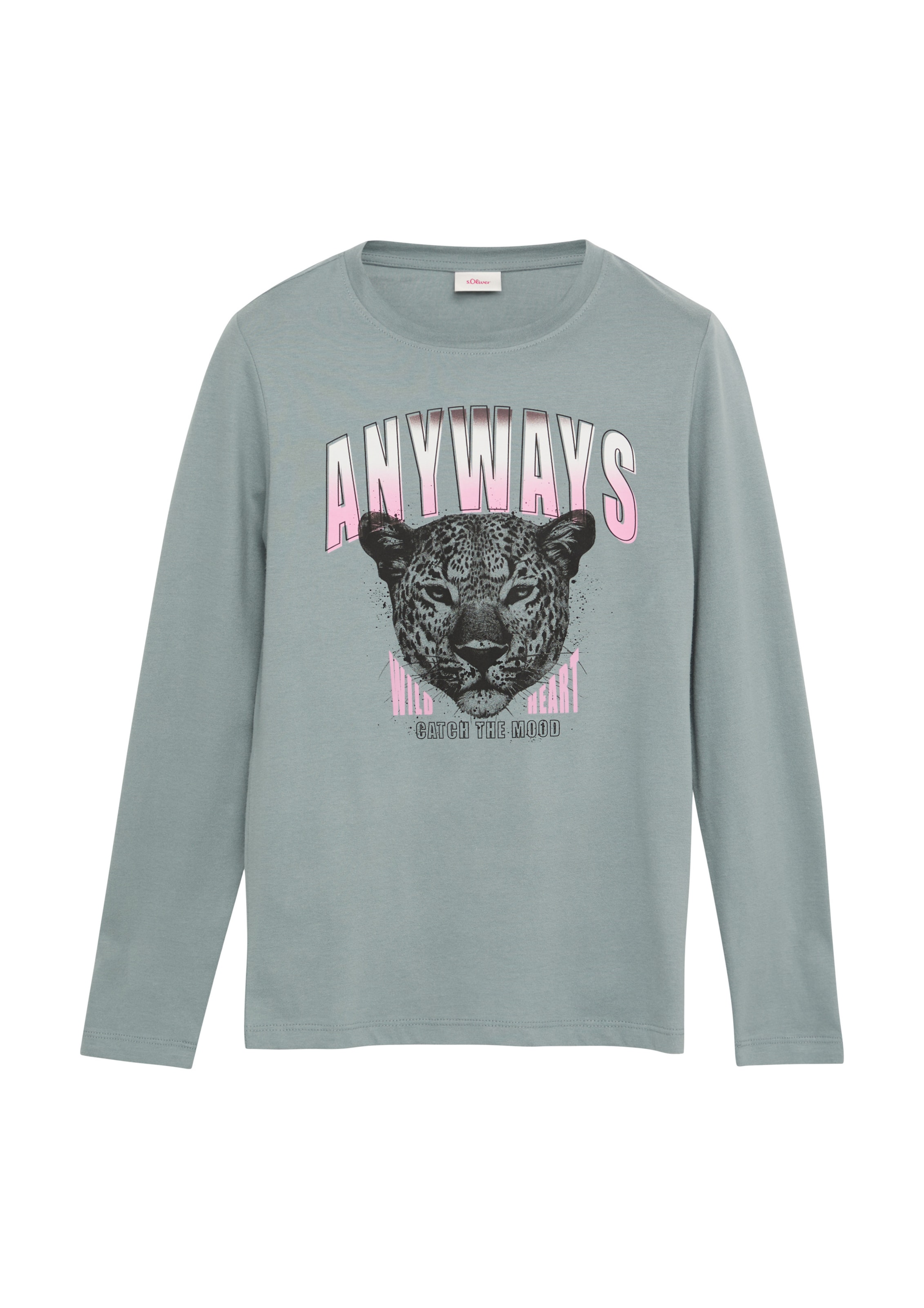 T-Shirt s.Oliver en bleu : devant