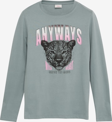 T-Shirt s.Oliver en bleu : devant