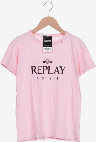 REPLAY T-Shirt S in Pink: predná strana