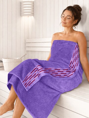 Lashuma Handdoek 'Lugano' in Lila