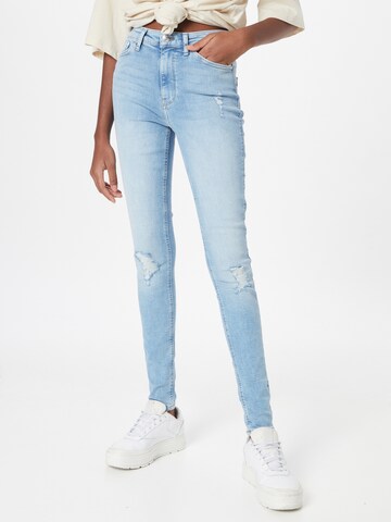 ONLY Skinny Jeans 'Paola' in Blauw: voorkant