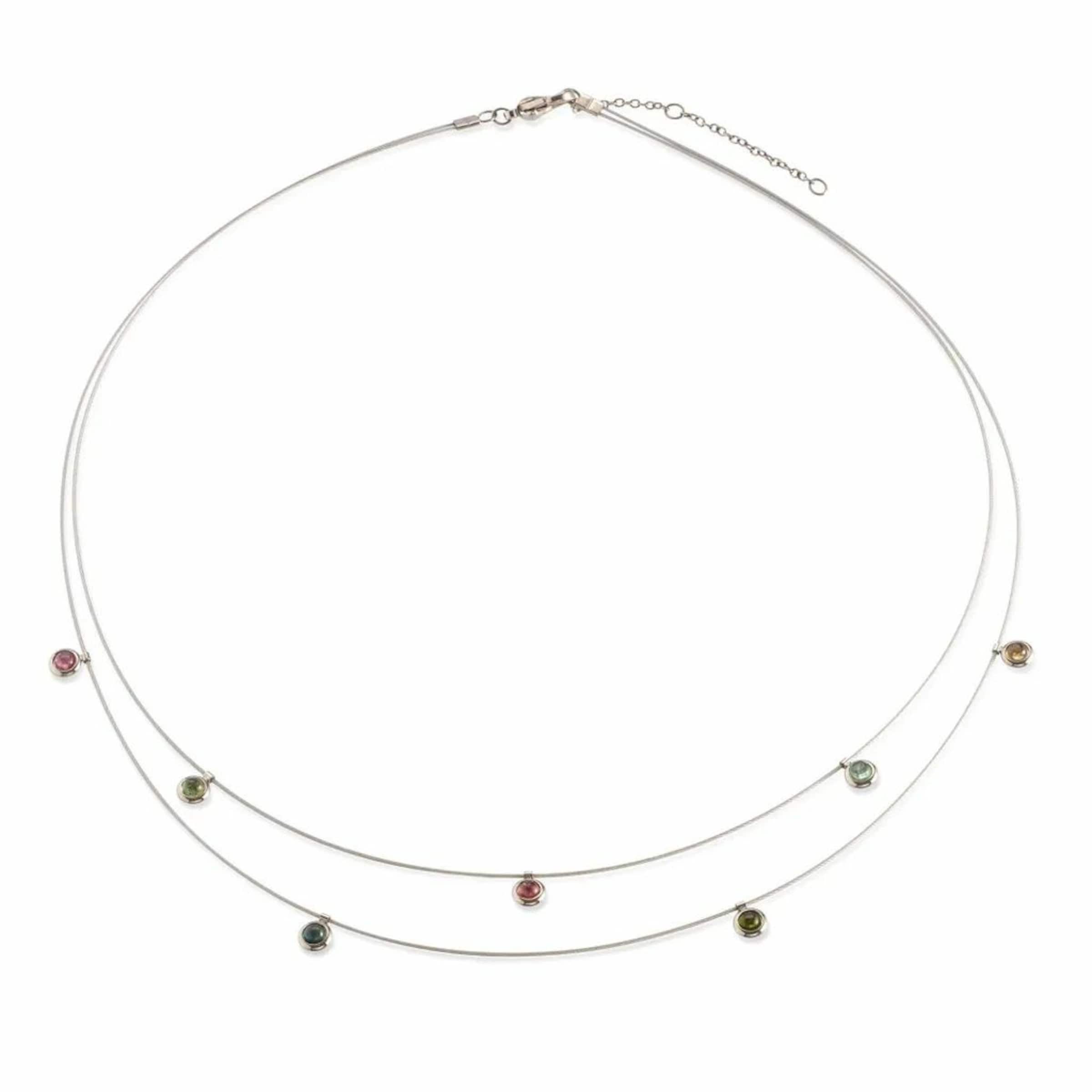 Boccia Kette in Silber: Vorderseite
